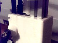 Kossel PLA Slides for 1515 Misumi & Carriages by FRodriguez96