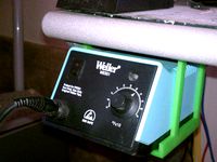 Weller WES51 Soldering Station Under Cabinet / Table mounting bracket by Shockwave