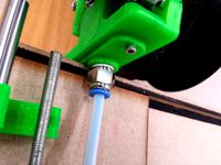 1/4" Quarter inch BSP bowden extruder adapter by pskillen