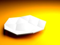 Low poly plate by Skizzors