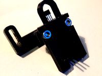 Adjustable Z-endstop holder (for Prusa i3 Berlin Feb 2014) by mangtronix