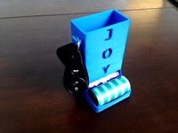 Poop Bag Hopper With Key Holder by DanLuc