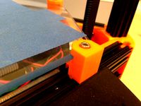 Kossel Mini glass bed holder by schlotzz