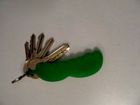 Borat Mustache Keychain by sanalharikalar