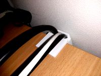 Clip on desk Cable tidy by Cyda