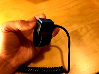 Replacement button cover for a push-to-talk trigger by bovine