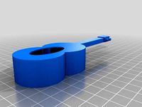 Miniature Guitar EM by EdisonM