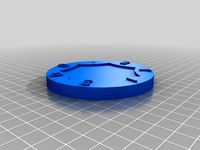 Motorcycle Side Stand Support with Name Tag by kdupke