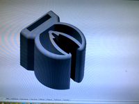 Rod clip for car by DIY3D