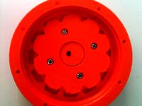 132:1 Hypcycloid gearbox for NEMA17 stepper motors by i-make-robots