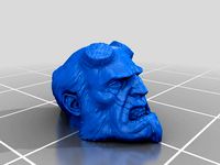 Hellboy Head by Masterclip