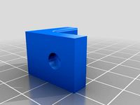90 degree right angle bracket self by Imprenta3D