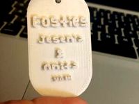 Fosties Dogtag by anitak117