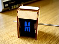 Split Flap Display Drum for 36 letters and numbers by ChickenGrylls