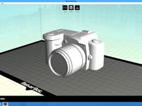 Nikon D90 3D Model by lakshya