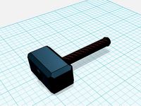 Mjolnir by 3ducation