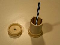 1.5 inch Schedule 40 End Cap by dhulihan