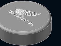 Honda Four-Wheeler Tool Box Cap by EngineerDeere