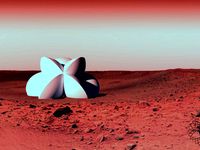 Martian flower of Life #MakerBotMars  by Bioplastic3D