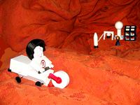 Bre In Space! MakerBot Mars Base. by latigerlilly