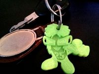 'La 25' key chain by Gazeria