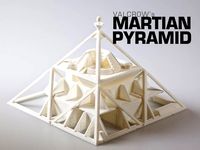 Martian Pyramid by Valcrow
