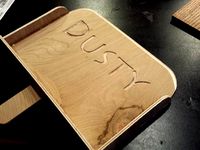 Plywood Dust Pan by mattsplat