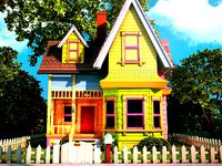 Carl's House (From Pixar's Up) Balloon Weight by WEDimagineer