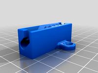 Cleat for soft nylon cord by DaveGadgeteer