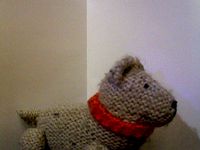 Knitted Dog by AureEntuluva