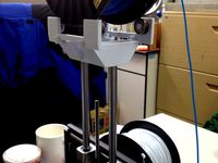 Top spool holder for Printrbot simple metal  by Lafudoci