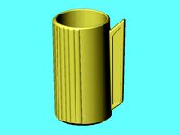 ribbed vase 2 by shire