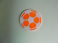 soccor ball coaster by MissSpiff
