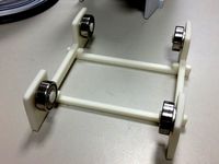 Filament spool holder for 8 & 9cm width by Lafudoci