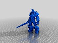Arthas the Lich King from World of Warcraft by lagnaf