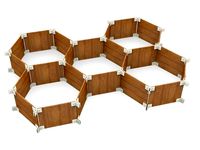 Esagonal Module Shelf fixtures by deniskvin