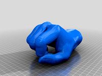Realistic Hand by I0NX