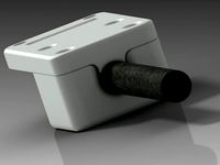 Stable Z endstopmount for 8mm rod | Prusa, Mendel, MendelMax etc. (massive) by ForReason