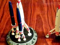Tomorrowland Moonliner Rocket Dual Pen Holder by WEDimagineer