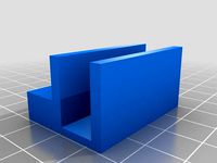 Mendel90 PiCamera Bracket for a 10mm acrylic frame by davidmpye