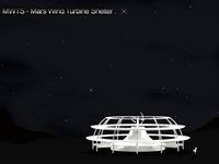 Mars Wind Turbine Shelter by CHUNTSOLIU