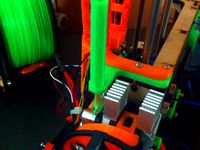 Filament guide for Printrbot Simple 2014 with metal extruder by bck