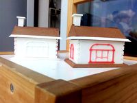 Piggy Bank - A House shape money box by indusMaker