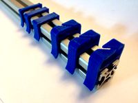 a bunch of 2020 Misumi Cable Clips by e-nozzel