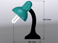 Table Lamp created by DesignSpark Mechanical by dscnrs