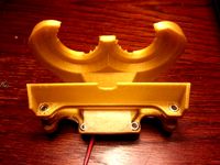 Simplified bracket for Active Cooling Fan Duct - Duplicator 4 / Replicator 1 by JakobWelner