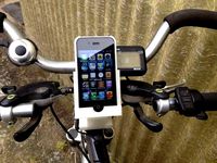 Iphone 4S bicycle mount by NitroXpress