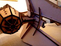 Laser cut Tie Interceptor by Yngel