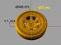 RC car wheel by MrArrow1961