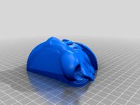 Storm trooper helmet in two halfs by elettrozero